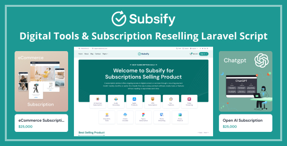 Subsify Subscription Platform