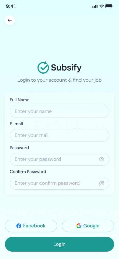 Sign Up